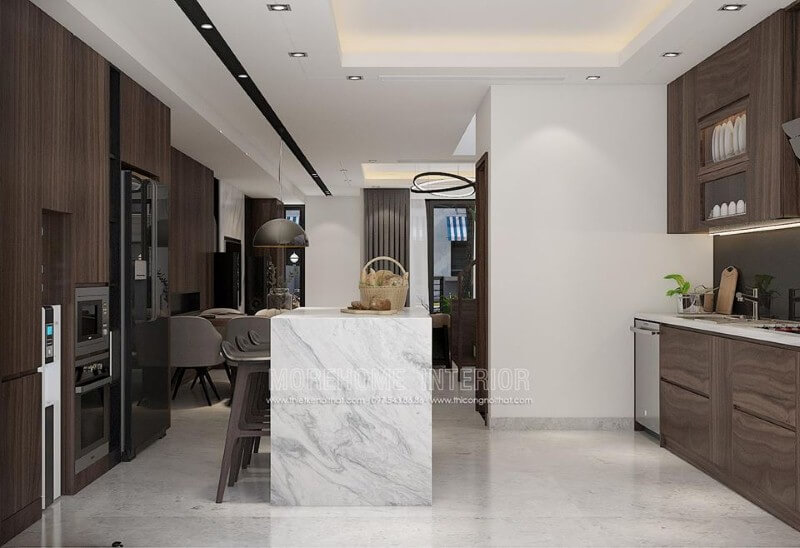 Morehome thương hiệu thiết kế phòng bếp số 1 trên thị trường nội thất