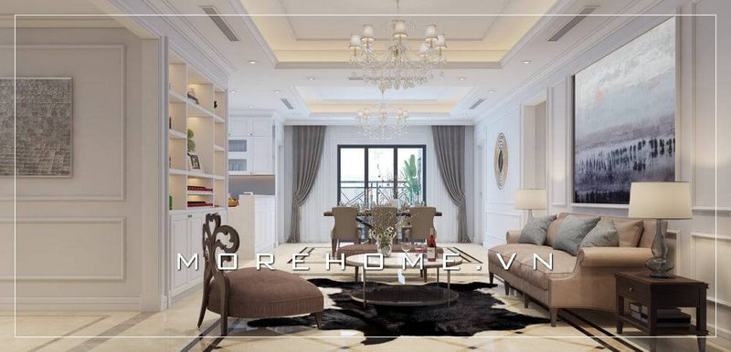 Ngắm nhìn 20 BST thiết kế nội thất phòng khách biệt thự tiện nghi, ấn tượng vẻ đẹp cuốn hút mọi ánh nhìn